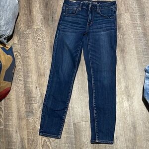 American Eagle Outfitters Blue Skinny Jeans